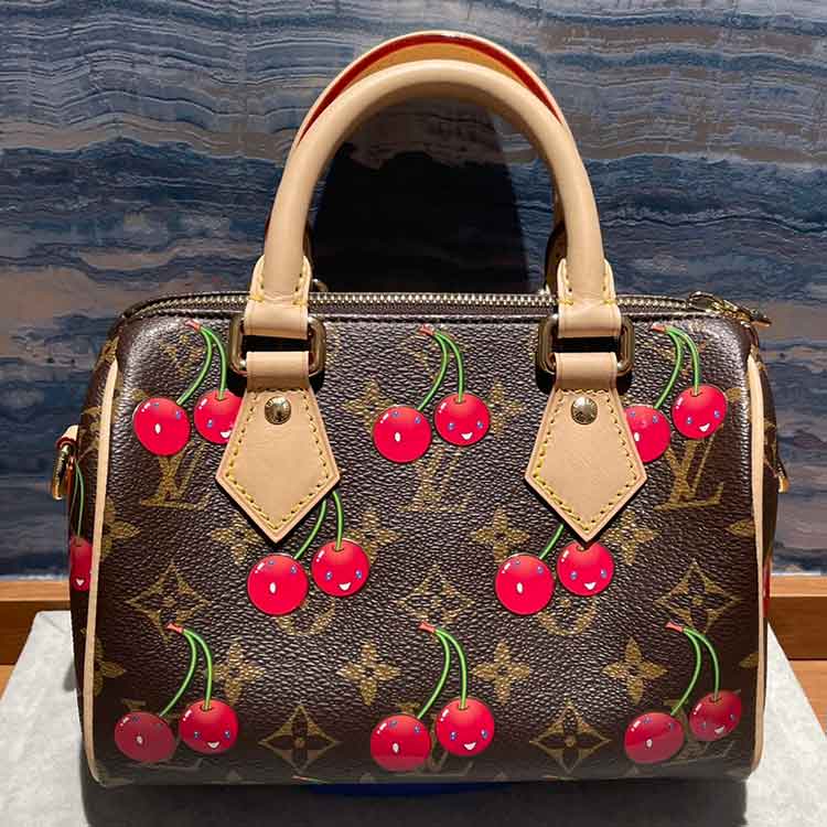 ルイ・ヴィトン モノグラム・チェリー LV×TM スピーディ・バンドリエール20 M13094