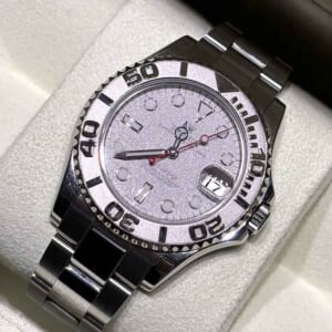 ロレックス ヨットマスター 34mm シルバー SS/PT950 オイスター G番