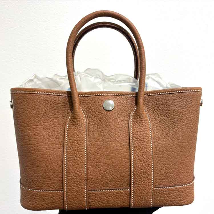 エルメス ネオ・ガーデン ゴールド ネゴンダ シルバー金具 W刻印