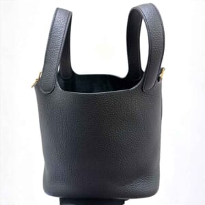 エルメス ピコタンロックPM 黒 トリヨンクレマンス ゴールド金具 K刻印