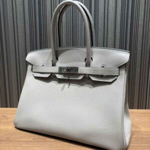 エルメス バーキン30 トゥルティエールグレー トゴ シルバー金具 D刻印
