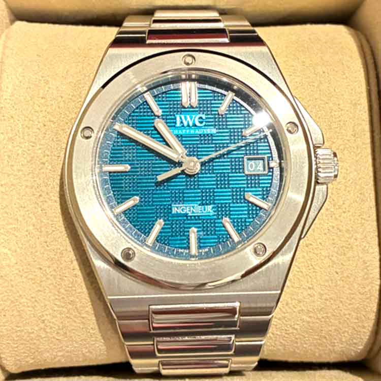 IWC インヂュニア オートマティック40 グリーン SS IW328903