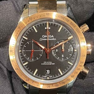 オメガ スピードマスター 57 コーアクシャル 41mm ブラック文字盤 SS/K18ピンクゴールド 311.20.42.51.01.002