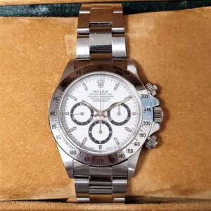 ロレックス コスモグラフ デイトナ 40mm ホワイト文字盤 SS オイスター 16520