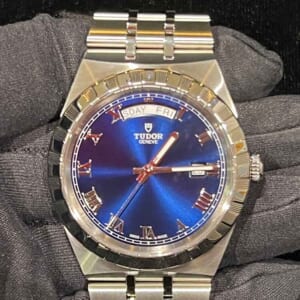 チューダー ロイヤル デイデイト 41mm ブルー文字盤 SS 28600-0005