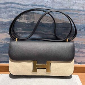 エルメス コンスタンスエラン ミロワール 黒 エプソン ゴールド金具 K刻印