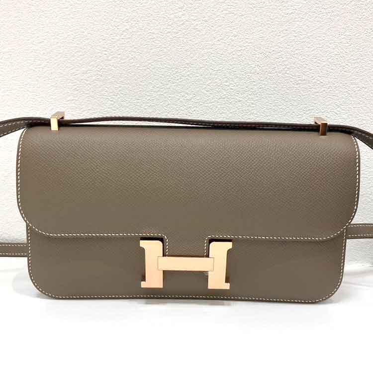 エルメス コンスタンスエラン ミロワール エプソン エトゥープ K刻印