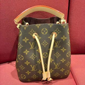 ルイ・ヴィトン モノグラム ネオノエBB ボルドー ゴールド金具 M46581