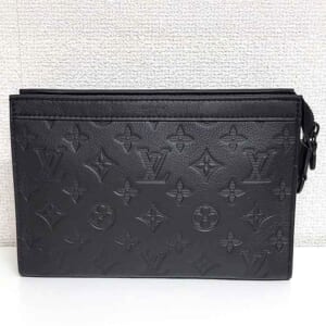 ルイ・ヴィトン モノグラム・シャドウ ガストン・ウエアラブル ウォレット ノワール ブラック金具 M81115