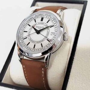 パテック フィリップ カラトラバ コンプリケーション ウィークリーカレンダー40mm シルバー SS/レザー 5212A-001