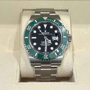 ロレックス サブマリーナー デイト グーリンベゼル マーク1 41mm ブラック SS オイスターブレス 126610LV