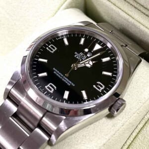 ロレックス エクスプローラー1 36mm ブラック SS オイスター 114270