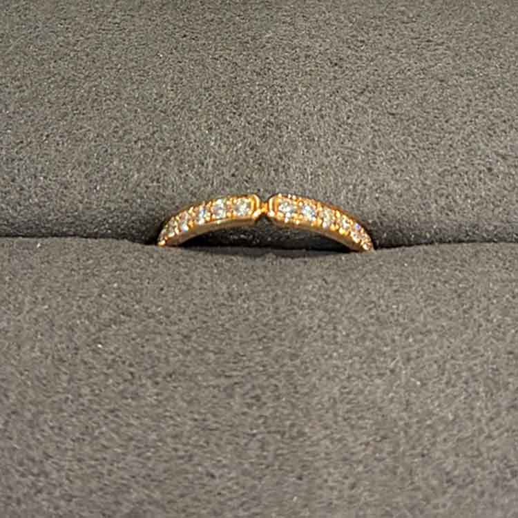 エルメス リング エヴァー・ケリー 48 K18ピンクゴールド