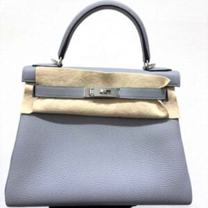 エルメス ケリー28 グリパンタン トゴ シルバー金具 K刻印