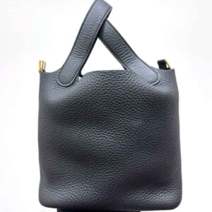 エルメス ピコタンロックPM 黒 トリヨンクレマンス ゴールド金具 K刻印