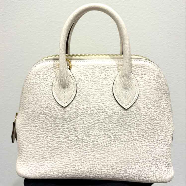 エルメス ボリード1923ミニ ナタ シェブルミゾル ゴールド金具 K刻印