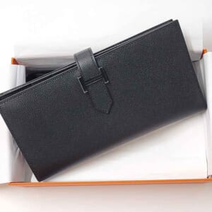 エルメス ベアンスフレ 黒 ヴォーマダム モノクローム金具 K刻印