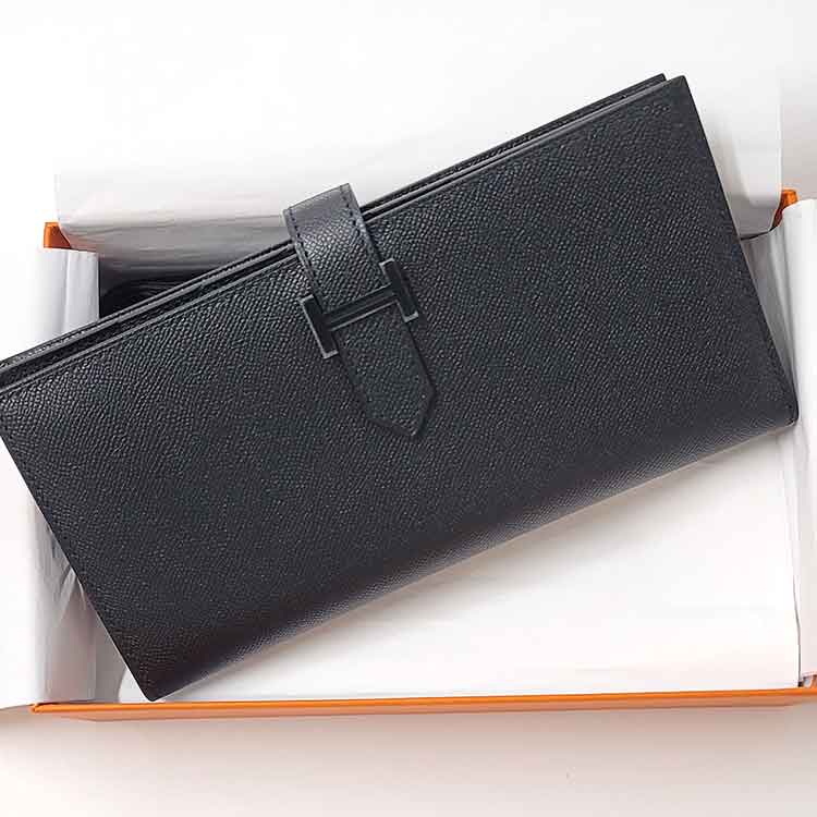 エルメス ベアンスフレ 黒 ヴォーマダム モノクローム金具 K刻印