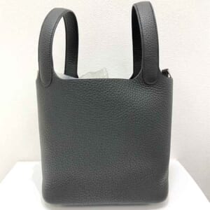 エルメス ピコタンロックPM 黒 トリヨンクレマンス シルバー金具 K刻印