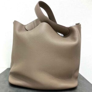 エルメス ピコタンロックGM エトゥープ トリヨンクレマンス シルバー金具 W刻印