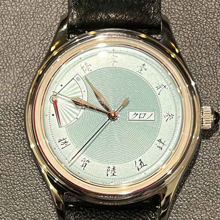 クロノトウキョウ 2025 Jubilee Sensu EOL‘白藍' 38mm アイスブルー SS/レザー CP25BBTP5
