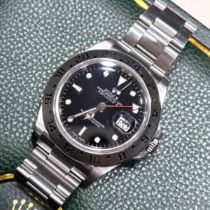 ロレックス エクスプローラー2 40mm ブラック SS オイスター 16570 Y番