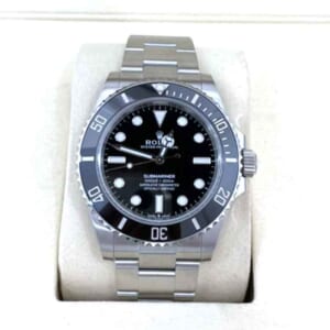 ロレックス サブマリーナー ノンデイト ブラック 41mm SS オイスター 124060