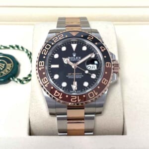 ロレックス GMTマスター2 40mm ブラック SS オイスター 126711CHNR