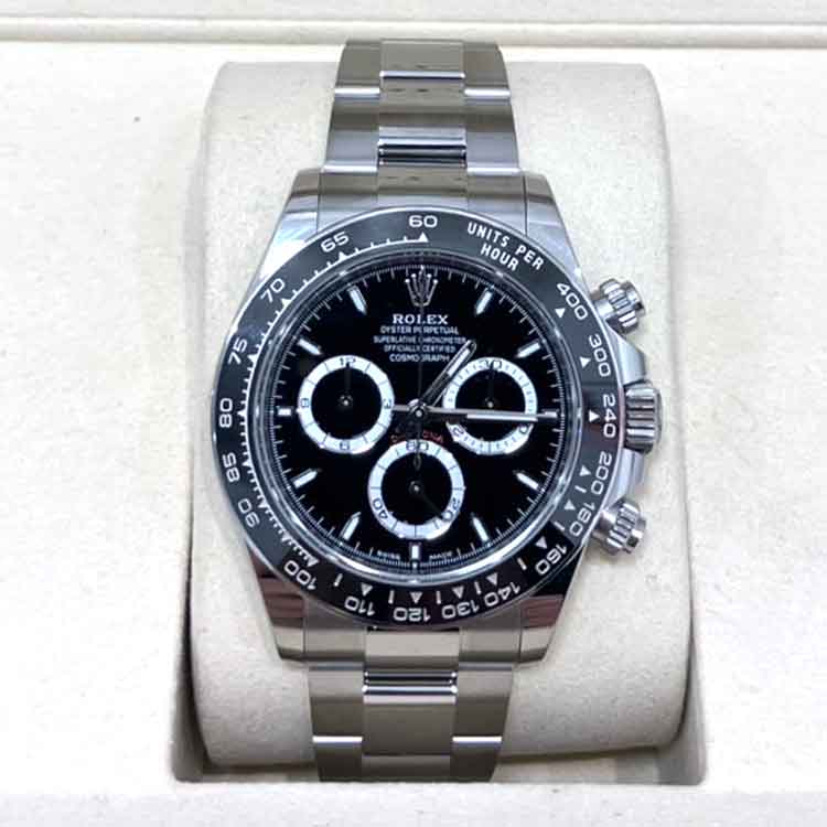 ロレックス コスモグラフ デイトナ ブラック SS 126500LN ランダム