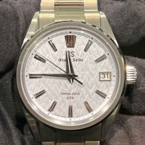 セイコー グランドセイコー エボリューション9 コレクション スプリングドライブ U.F.A. 37mm ブルー文字盤 Ti SLGB003