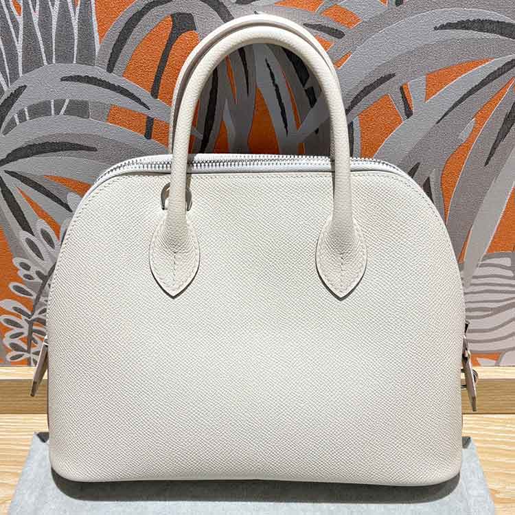 エルメス ボリード1923 25 クレ エプソン シルバー金具 W刻印