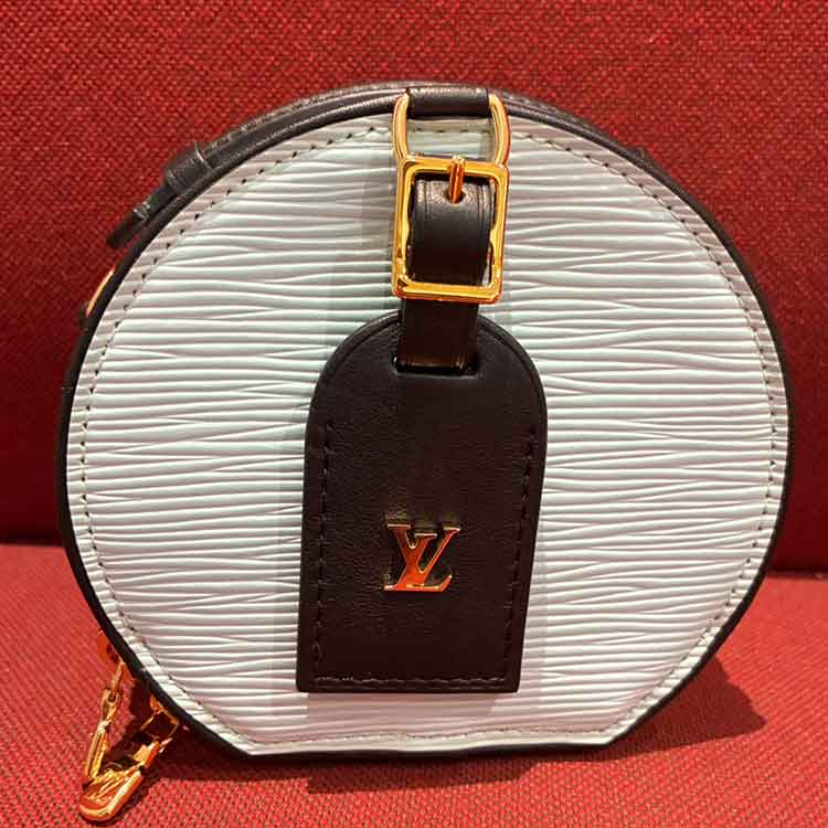 ルイ・ヴィトン エピ プティット・ボワット・シャポー ミニ シー ゴールド金具 R97999