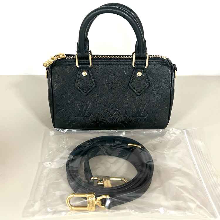 クリスチャン・ディオール カナージュ ブックトート 2WAYハンドバッグミニ 黒 カーフスキン ゴールド金具 S5573OWHP_M900