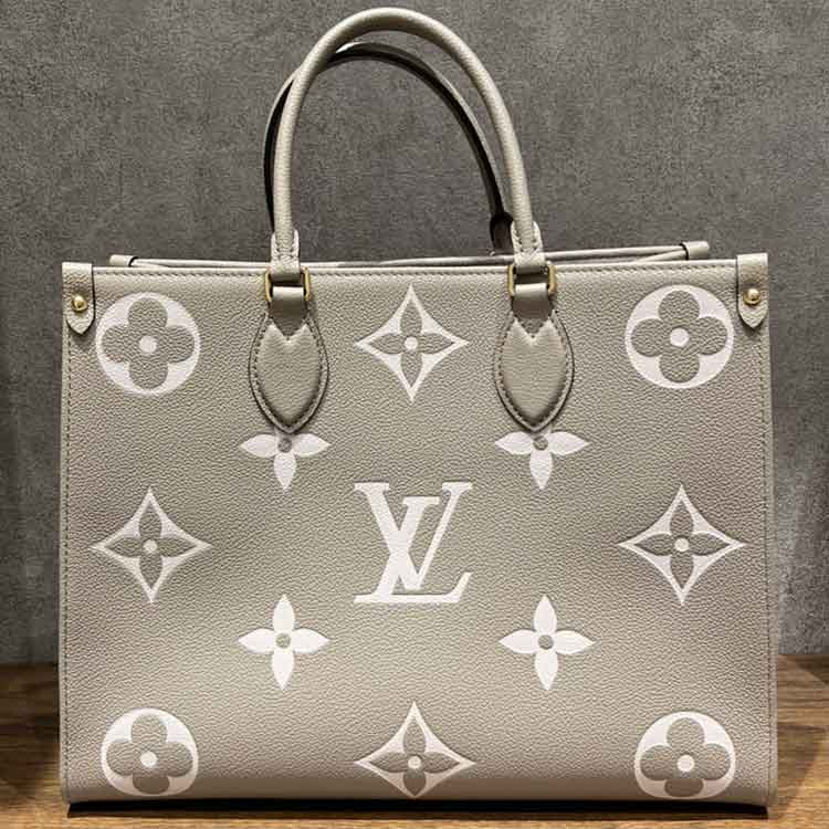 ルイ・ヴィトン モノグラム・アンプラント オンザゴーMM トゥルトレール/クレーム M45494