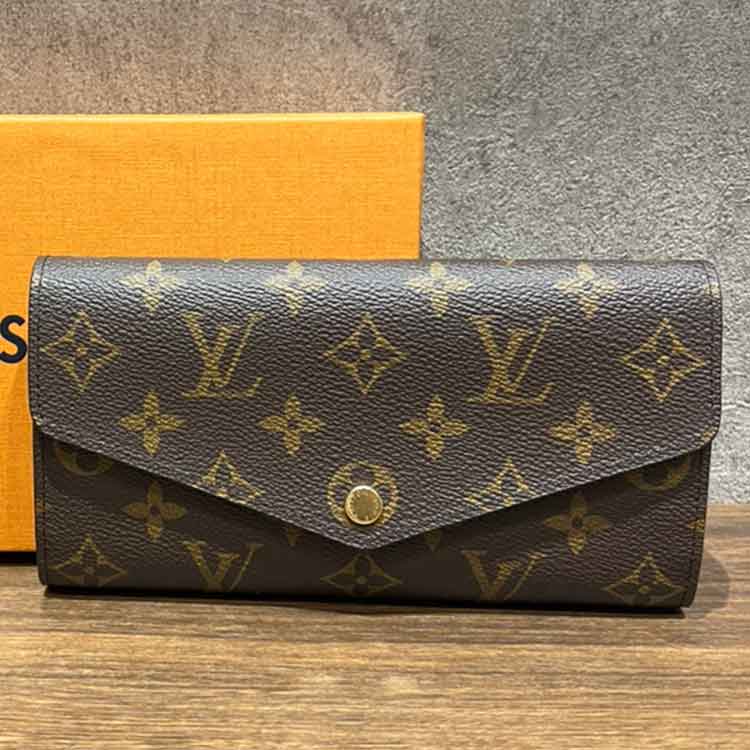 ルイ・ヴィトン モノグラム ポルトフォイユ・サラ ブラウン M60531