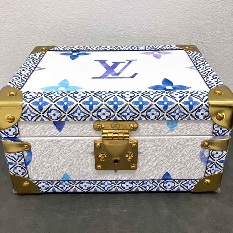 ルイ・ヴィトン LVバイ・ザ・プール コフレ・トレゾール24 ブルー・ロワ M22995