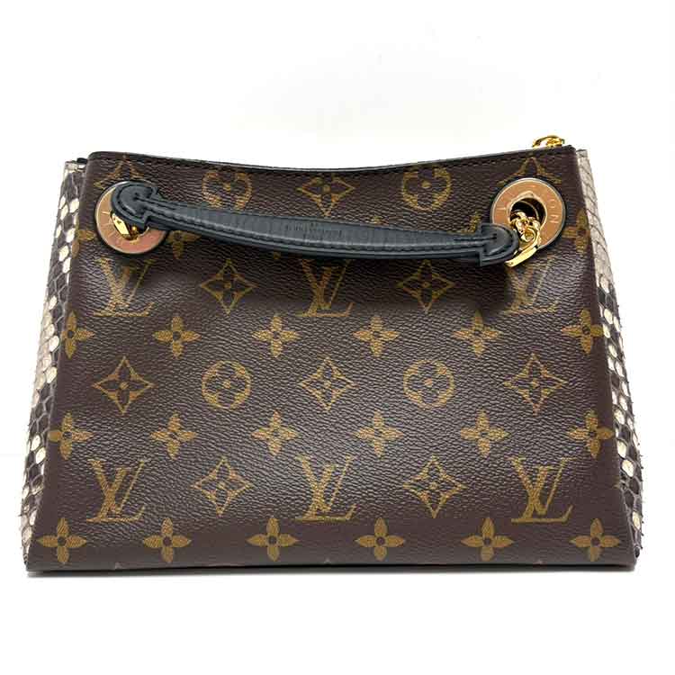 ルイ・ヴィトン モノグラム パイソン スレンヌBB ブラウン ゴールド金具 N96952