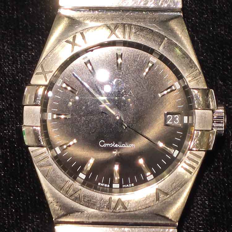 オメガ コンステレーション 39mm ブラック文字盤 SS 123.10.35.60.01.001