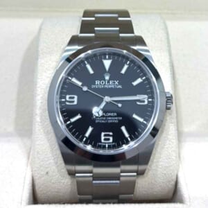 ロレックス エクスプローラー1 39mm 黒 SS オイスターブレスレット ランダムシリアル