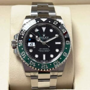 ロレックス GMTマスター2 40mm ブラック SS ゴールド金具 126720VTNR