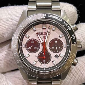 セイコー プロスペックス スピードタイマー ソーラー クロノグラフ 41mm シルバー/ブラック SS SBDL095