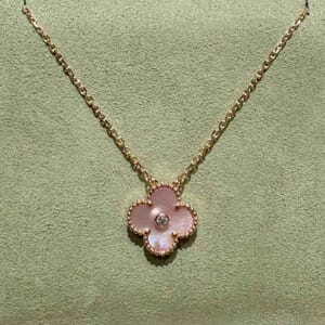 ヴァン クリーフ&アーペル ヴィンテージ アルハンブラ ネックレス 2025年 ホリデー限定 K18ピンクゴールド VCARPM0P00