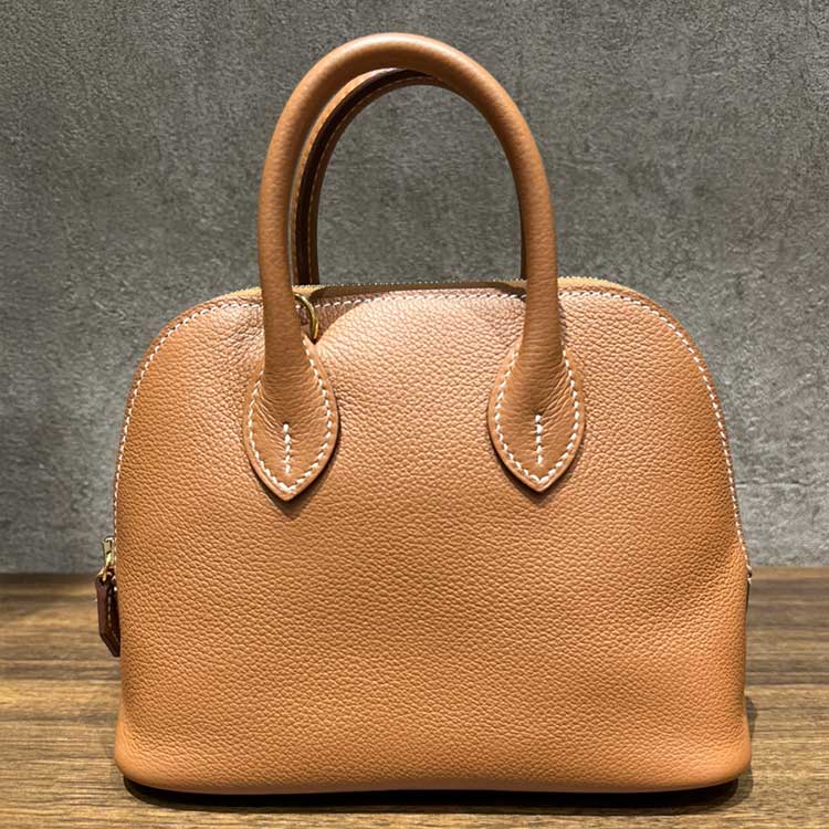 エルメス ボリード1923ミニ ゴールド エバーカラー ゴールド金具 K刻印