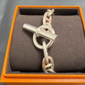 エルメス シェーヌ・ダンクル ブレスレット 13コマ GM SV925