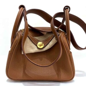 エルメス リンディミニ ゴールド トリヨンクレマンス ゴールド金具 B刻印