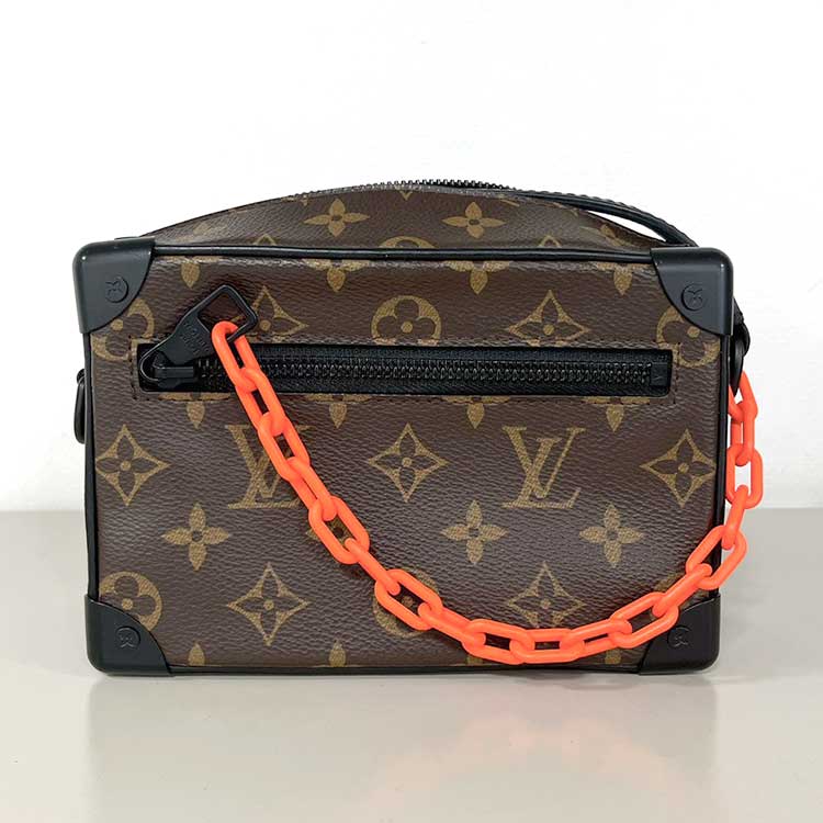 ルイ・ヴィトン モノグラム・ソーラーレイ ミニ・ソフトトランク ノワール ヴァージル・アブロー ブラック M44480