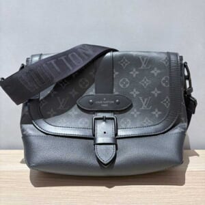 ルイ・ヴィトン モノグラム・エクリプス ソミュール・メッセンジャー ノワール ブラック金具 M45911