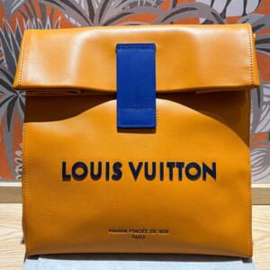 ルイ・ヴィトン サンドウィッチ・バッグ サフラン/ブルー レザー