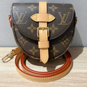 ルイ・ヴィトン モノグラム ミクロ・シャンティイ レッド ゴールド金具 M46643