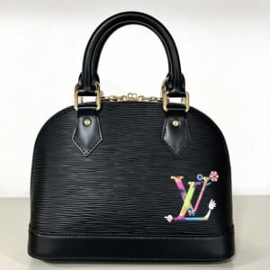 ルイ・ヴィトン LV×TM アルマBB ノワール エピ ゴールド金具 M13670